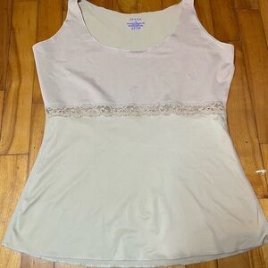 SPANX Cream Seamless Tank Top